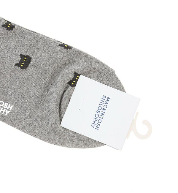 MACKINTOSH PHILOSOPHY「キャットモチーフ アンクレット カジュアルソックス」|ソックス|