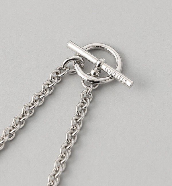  「【UNISEX】ホワイトパールチェーンコンビネックレス」|ネックレス|