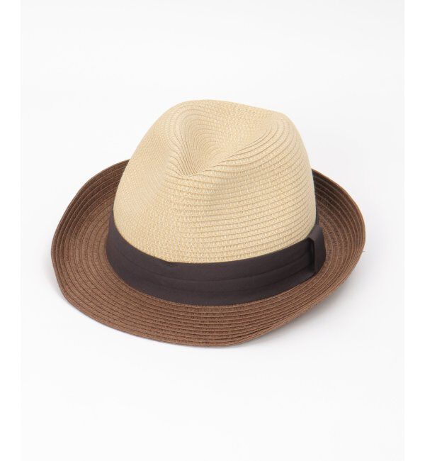 ikka「ミックスブレード中折れハット」|その他|ベージュ