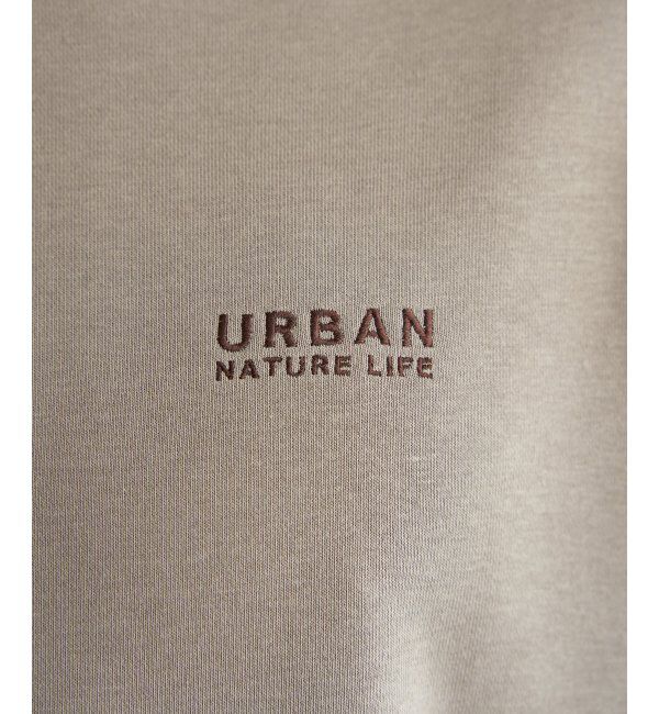 ikka「URBAN NATURE LIFE アーバンネイチャーライフ スウェットプルオーバー」|パーカー|