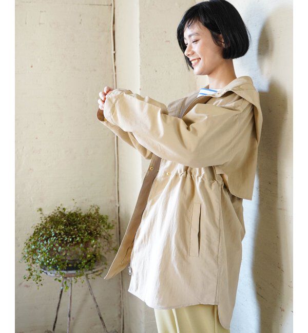 Lbc with Life「タウンユースマウンテンパーカー」|ブルゾン・スタジャン|ベージュ