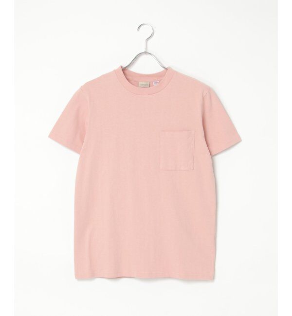 VENCE share style「Goodwear グッドウェア ポケ付きTシャツ」|Tシャツ・カットソー|ピンクホワイト