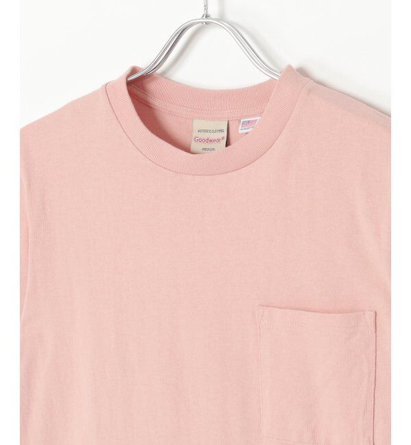 VENCE share style「Goodwear グッドウェア ポケ付きTシャツ」|Tシャツ・カットソー|