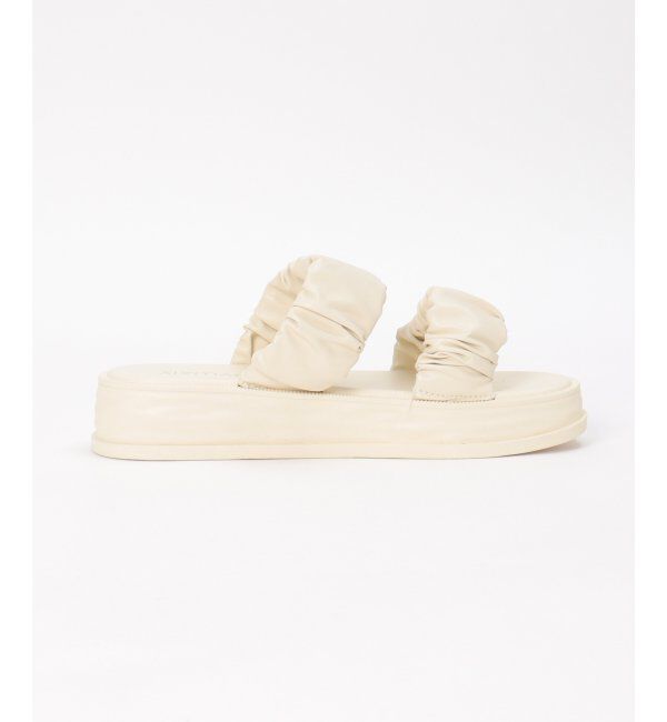 VENCE share style「ギャザーバンドサンダル」|その他|