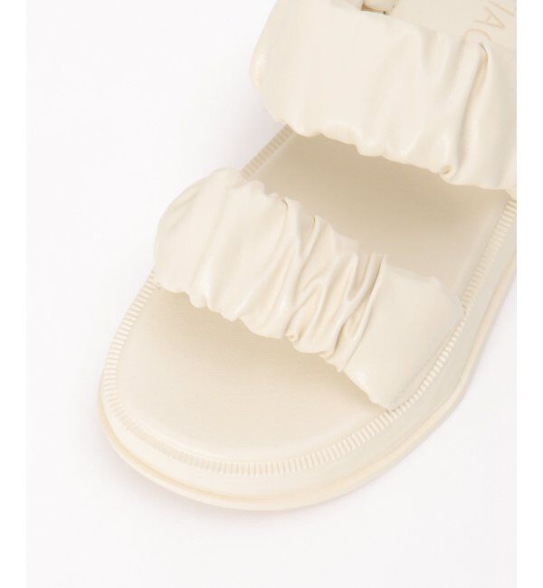 VENCE share style「ギャザーバンドサンダル」|その他|