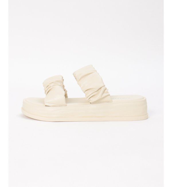 VENCE share style「ギャザーバンドサンダル」|その他|