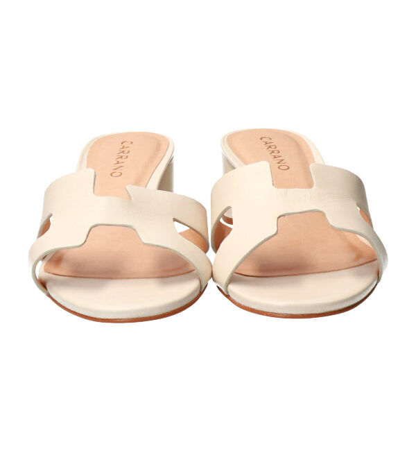 IMPORT SELECT「【CARRANO】4.5cmヒールミュールサンダル 」|サンダル|