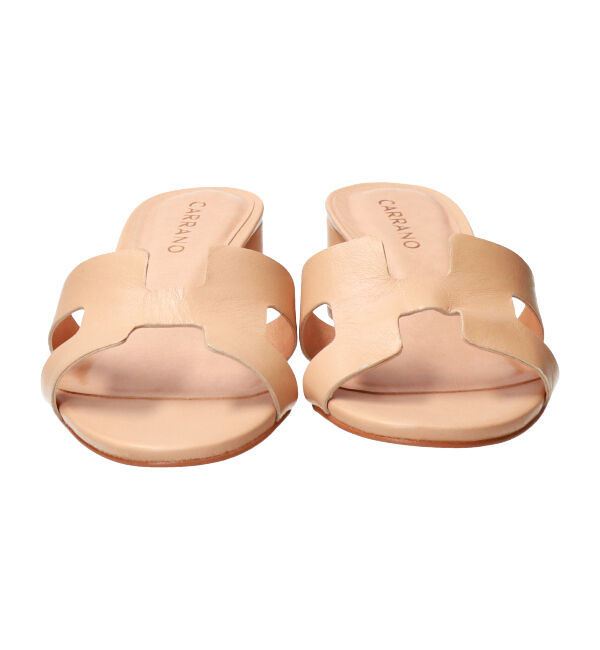 IMPORT SELECT「【CARRANO】4.5cmヒールミュールサンダル 」|サンダル|