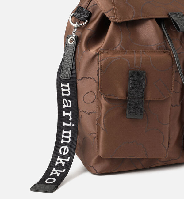 Marimekko「Everything Backpack L Piirto Unikko バックパック」|リュック|