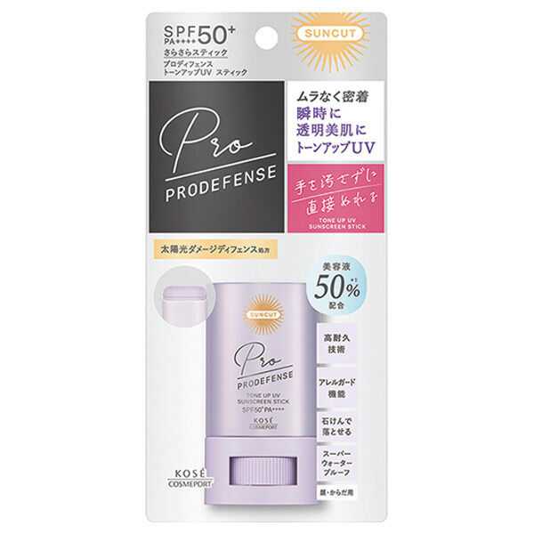  「サンカット サンカットR プロディフェンス トーンアップUV スティック 本体/フローラル (20g)」|ＵＶケア|