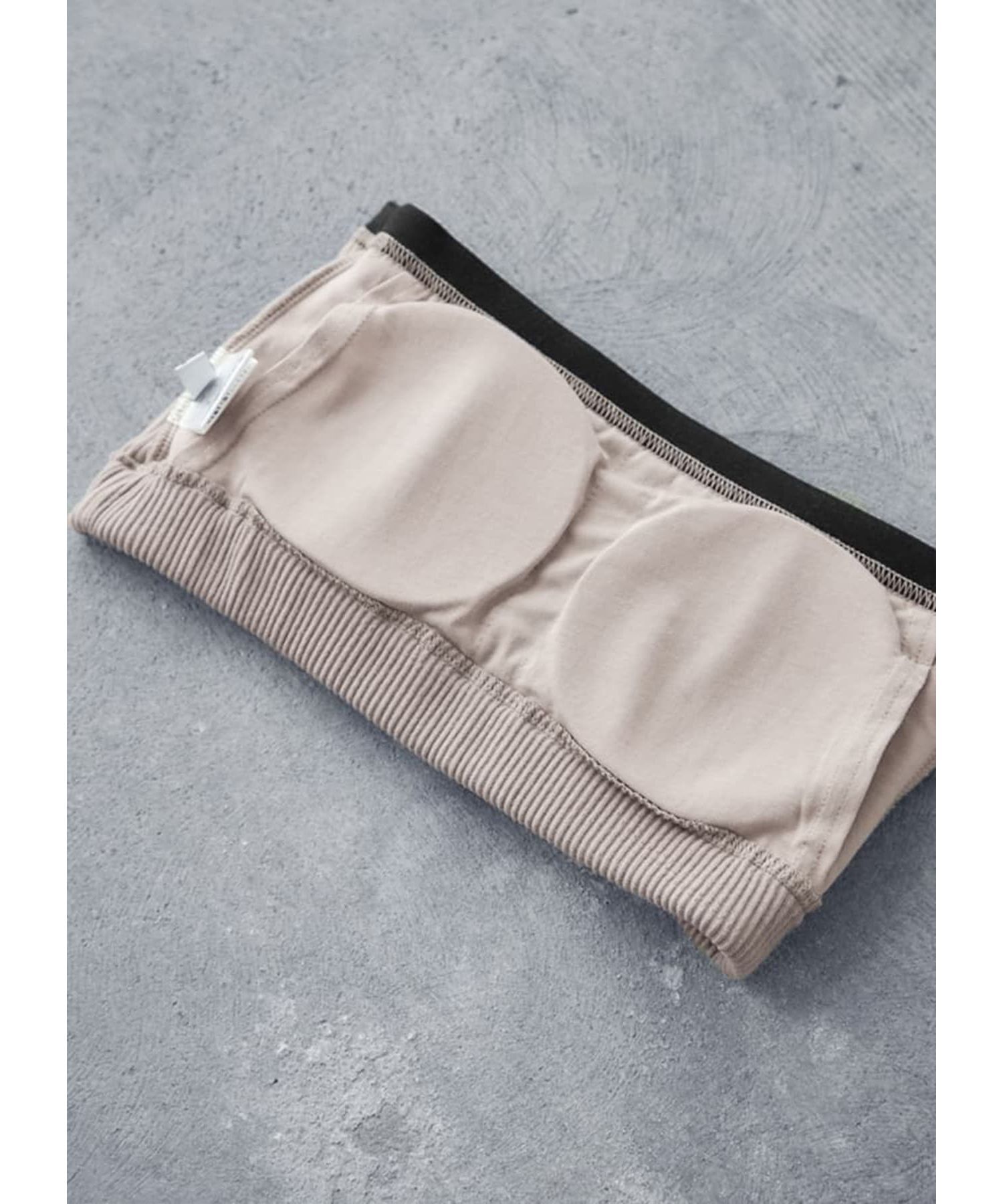 STYLE DELI「ホールドリブチューブトップ」|インナー|