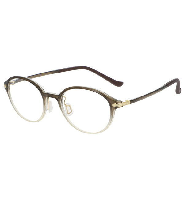  「ラウンド型 めがね｜軽くて壊れにくい Zoff SMART -My color-」|メガネ|グリーン