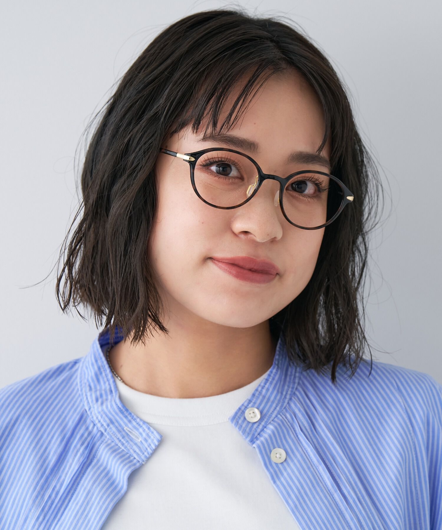  「ラウンド型 めがね｜軽くて壊れにくい Zoff SMART -My color-」|メガネ|