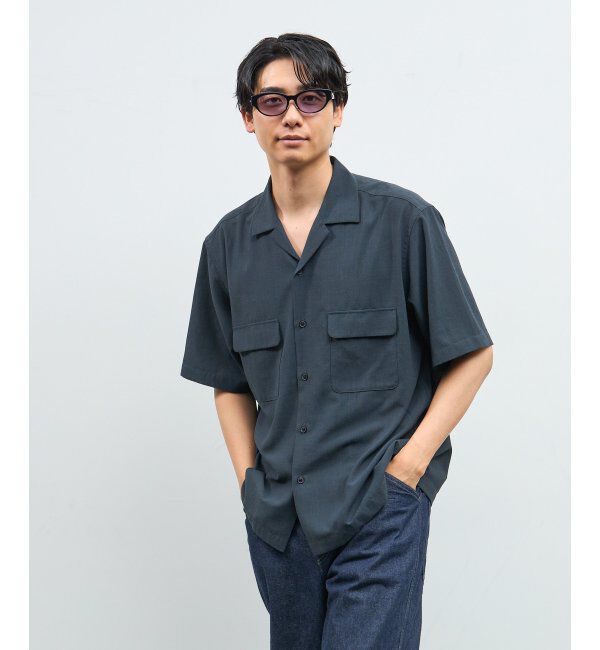  「Zoff｜STUDIO SEVEN｜オーバル型 サングラス 横長｜カラーレンズ｜紫外線防止 UVカット」|サングラス|