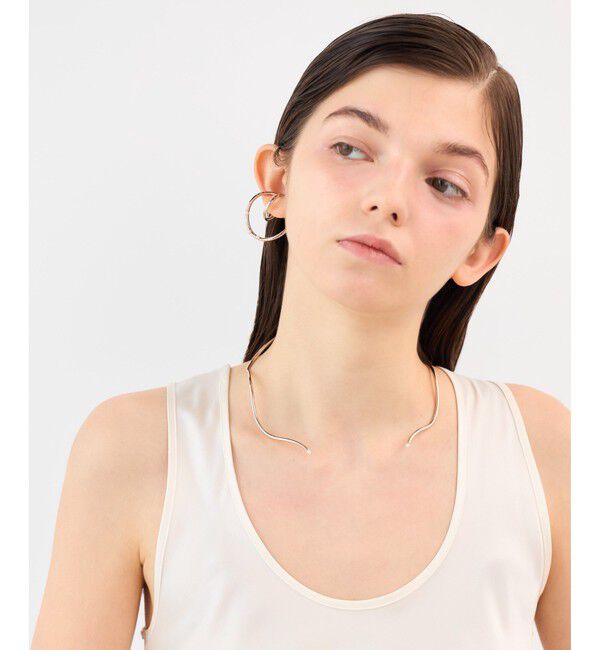 ete「[フォーム] パール ネックカフ」|ネックレス|