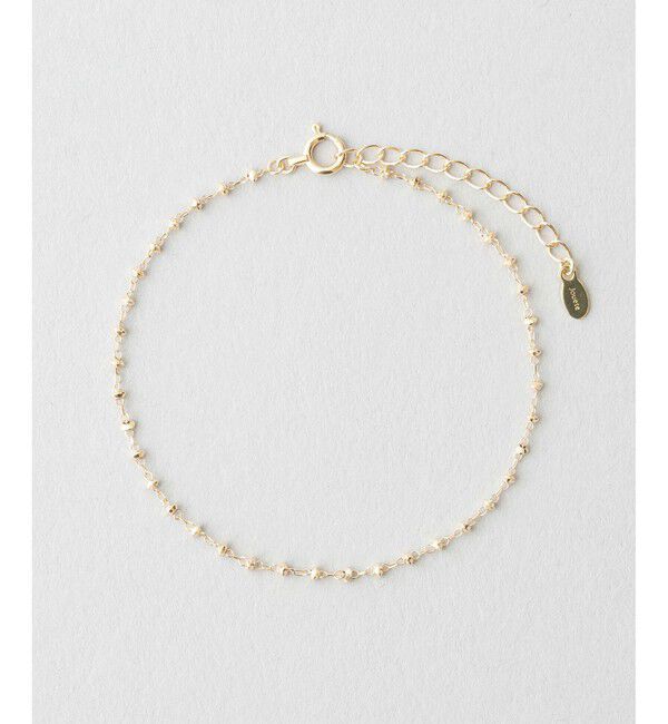 Jouete「K10YG チェーン ブレスレット」|ブレスレット・バングル|イエローゴールド