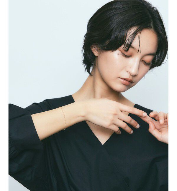 Jouete「K10YG チェーン ブレスレット」|ブレスレット・バングル|