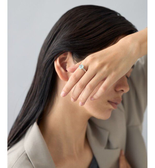 Jouete「リング クリソコーラカルセドニー」|リング|