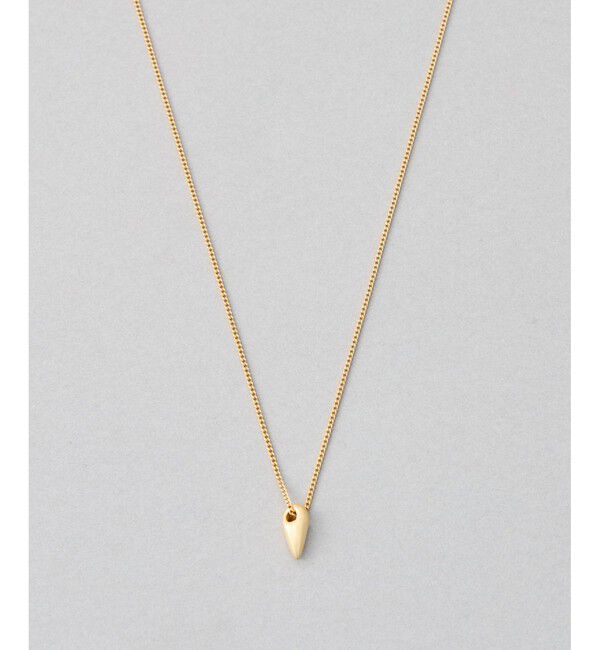 Jouete「[ミニマル] ネックレス ピック」|ネックレス|イエローゴールド