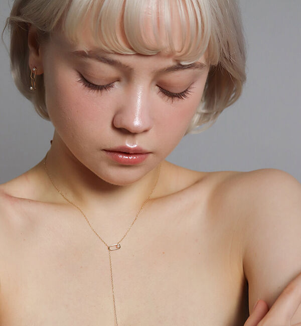  「パール Y ネックレス | K10YG」|ネックレス|