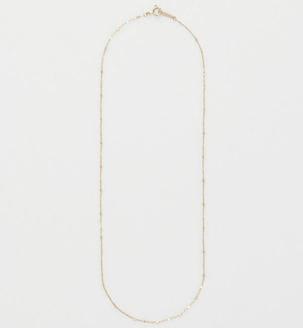 NOJESS「K10チェーンネックレス(38cm)」|ネックレス|