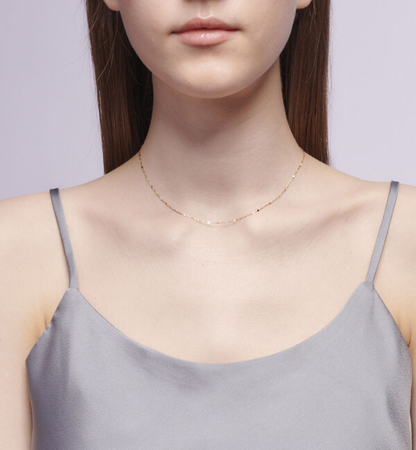NOJESS「K10チェーンネックレス(38cm)」|ネックレス|