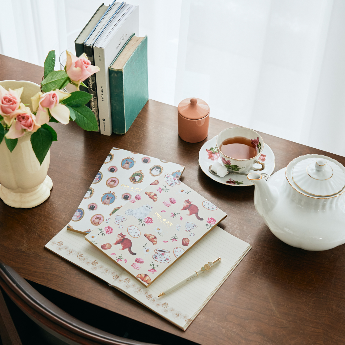 PAUL&JOE「ノート・Ａ５／ポール＆ジョー」|ステーショナリー|ﾃｨｰﾊﾟｰﾃｨｰ