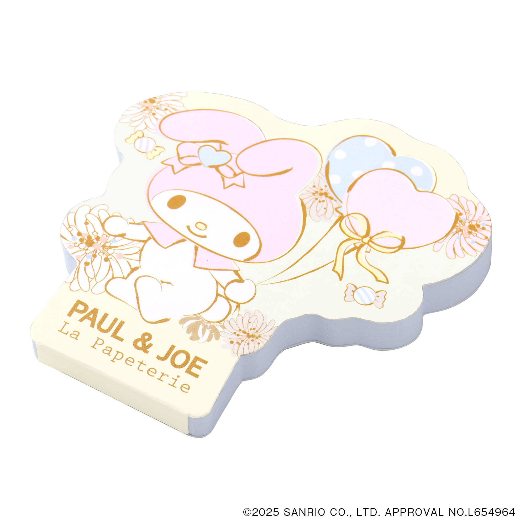 PAUL&JOE「ダイカットメモ／ポール＆ジョーｘマイメロディ」|ステーショナリー|