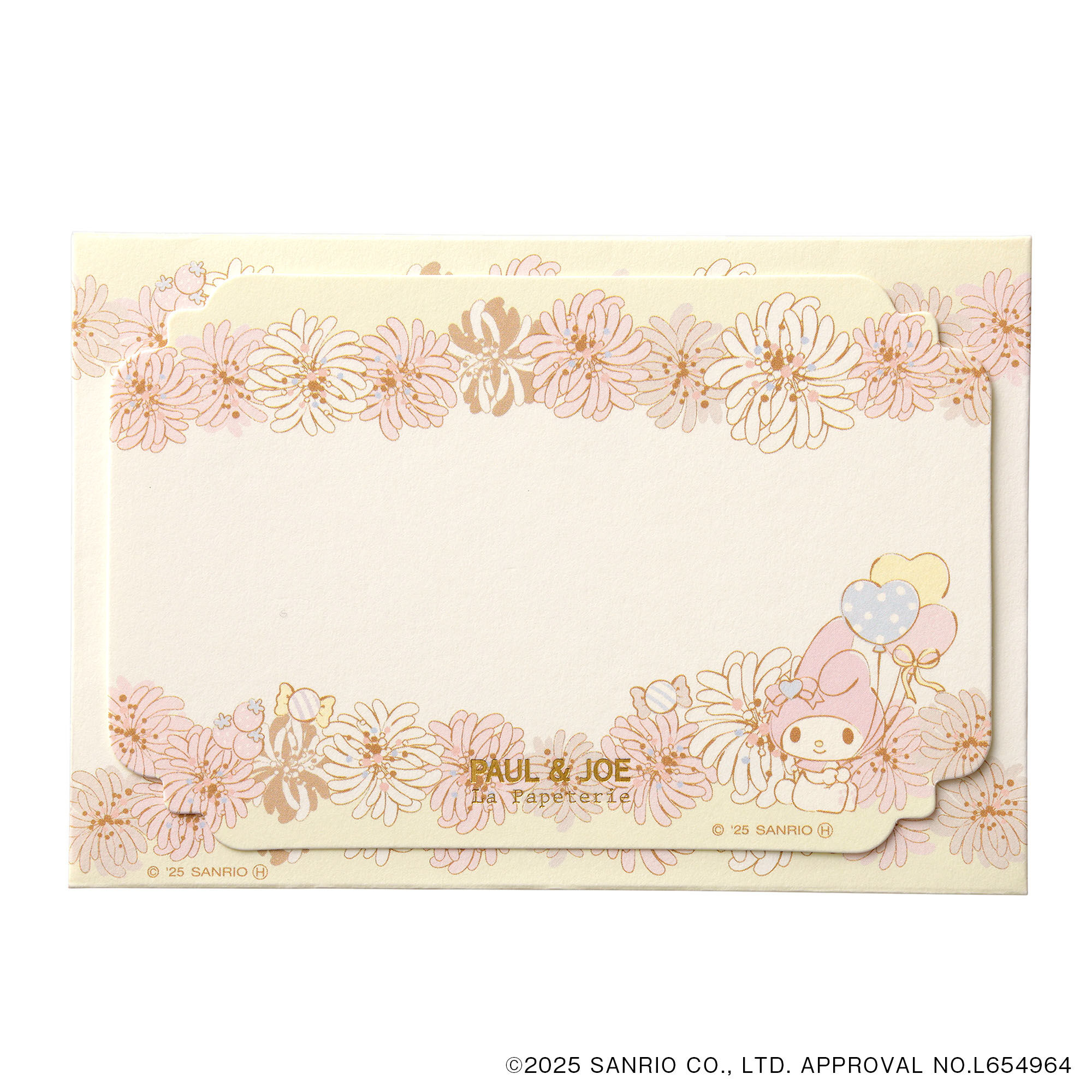 PAUL&JOE「メッセージカードセット／ポール＆ジョーｘマイメロディ」|ステーショナリー|ホワイト