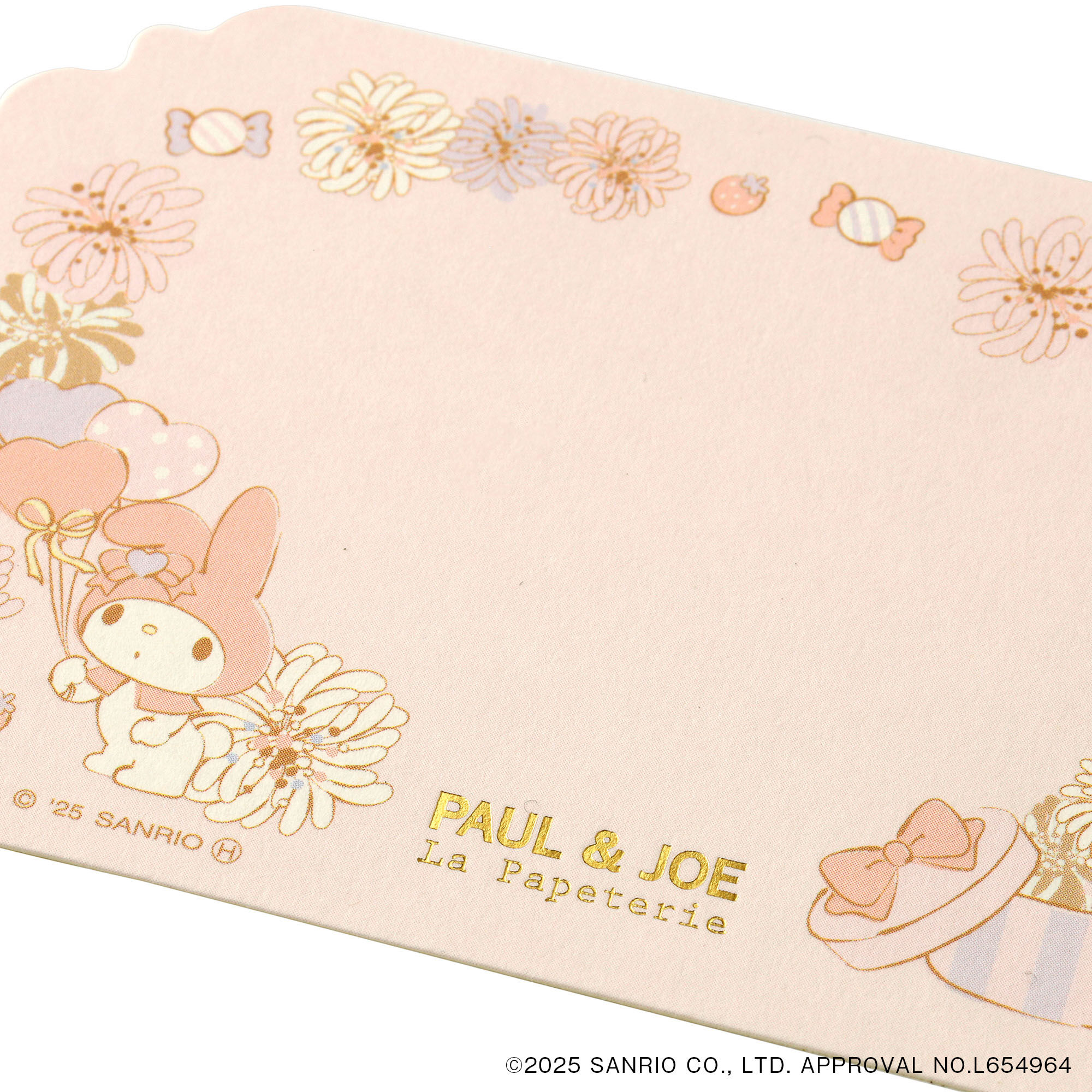 PAUL&JOE「メッセージカードセット／ポール＆ジョーｘマイメロディ」|ステーショナリー|