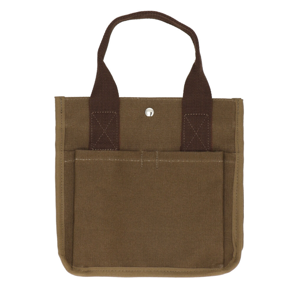 BACKYARD FAMILY「ランチバッグ おしゃれ 通販 ミニトートバッグ キャンバス 無地 お弁当 バッグ お弁当袋」|食器・キッチングッズ|ブラウン2