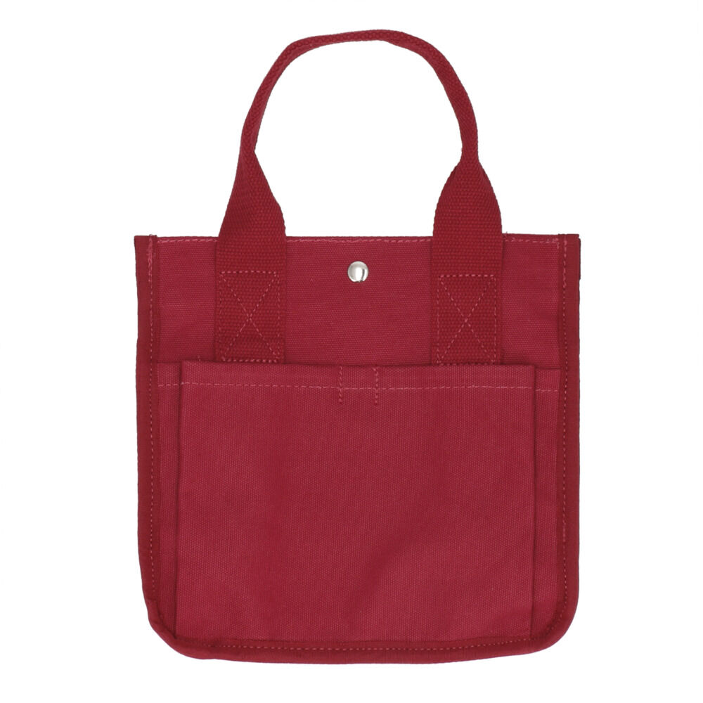 BACKYARD FAMILY「ランチバッグ おしゃれ 通販 ミニトートバッグ キャンバス 無地 お弁当 バッグ お弁当袋」|食器・キッチングッズ|レッド1