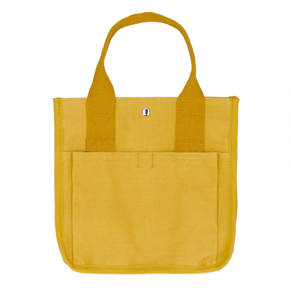 BACKYARD FAMILY「ランチバッグ おしゃれ 通販 ミニトートバッグ キャンバス 無地 お弁当 バッグ お弁当袋」|食器・キッチングッズ|オレンジ1