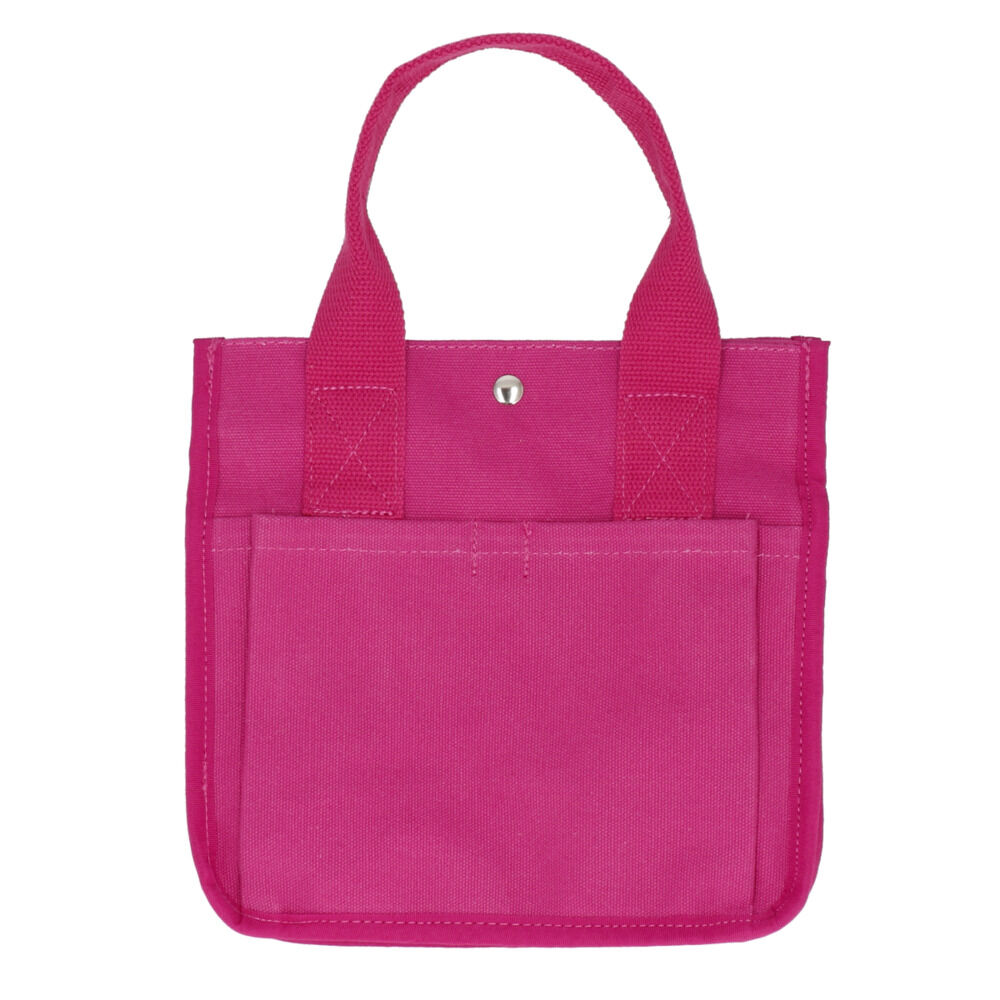 BACKYARD FAMILY「ランチバッグ おしゃれ 通販 ミニトートバッグ キャンバス 無地 お弁当 バッグ お弁当袋」|食器・キッチングッズ|ピンク1