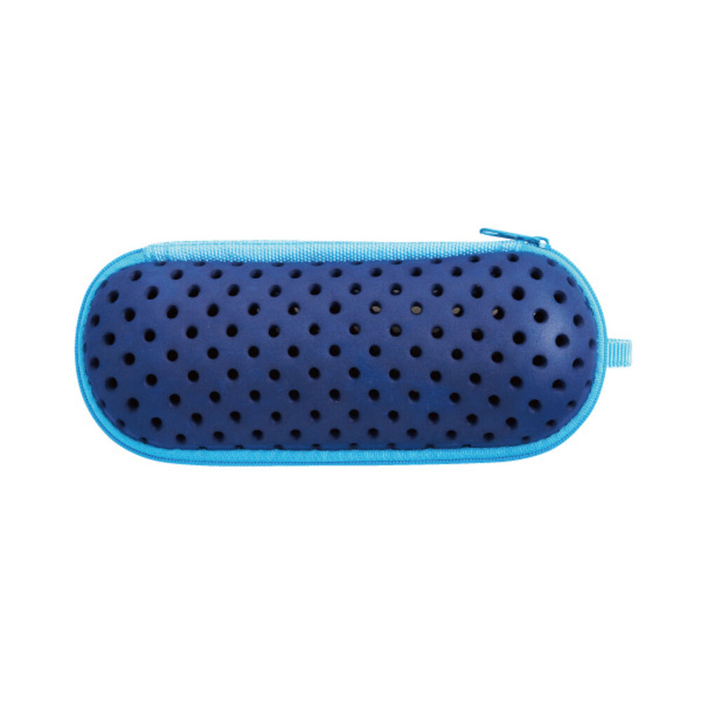 BACKYARD FAMILY「ゴーグルケース 水泳 通販 大人 Mサイズ ゴーグル ケース 換気穴 水が切れる 収納 ポーチ」|その他|ブルー1