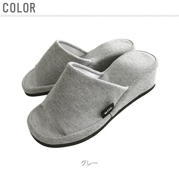 BACKYARD FAMILY「ヒールスリッパ 室内 通販 スリッパ ヒール 厚底 5cm ヒールアップスリッパ 室内履き」|ルームシューズ|