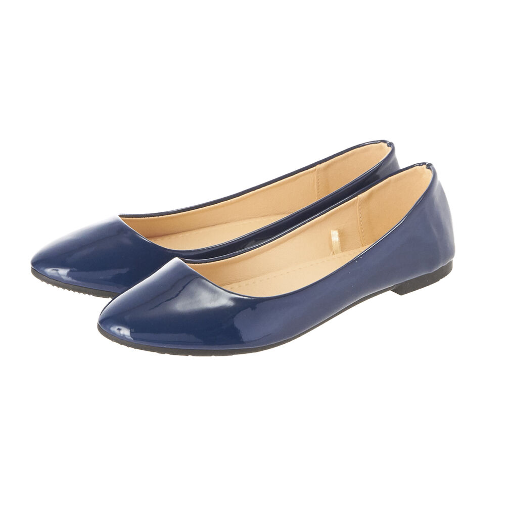 BACKYARD FAMILY「パンプス 痛くない ローヒール 通販 歩きやすい プチプラ 安い ぺたんこ おしゃれ フォーマル」|パンプス|ブルー1