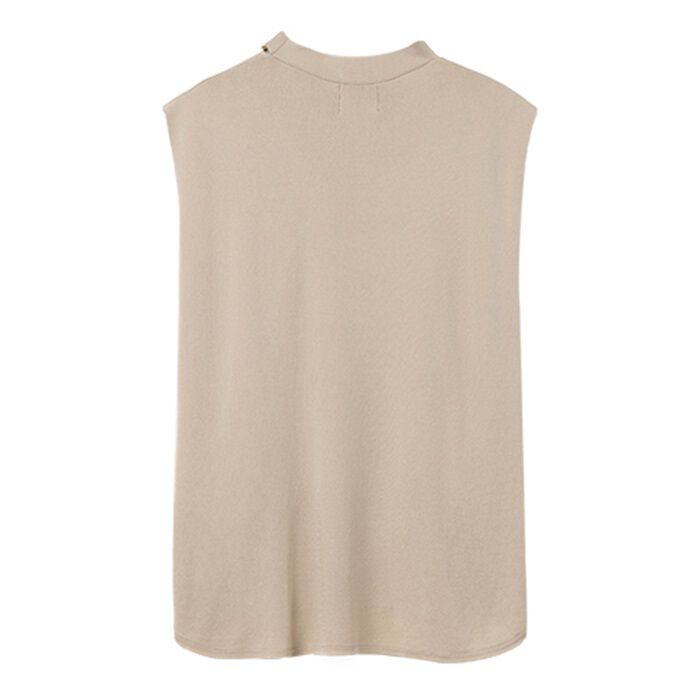 BACKYARD FAMILY「MIND マインド ニットベスト 通販 ニット ベスト ノースリーブニット ネック ベルト」|その他|