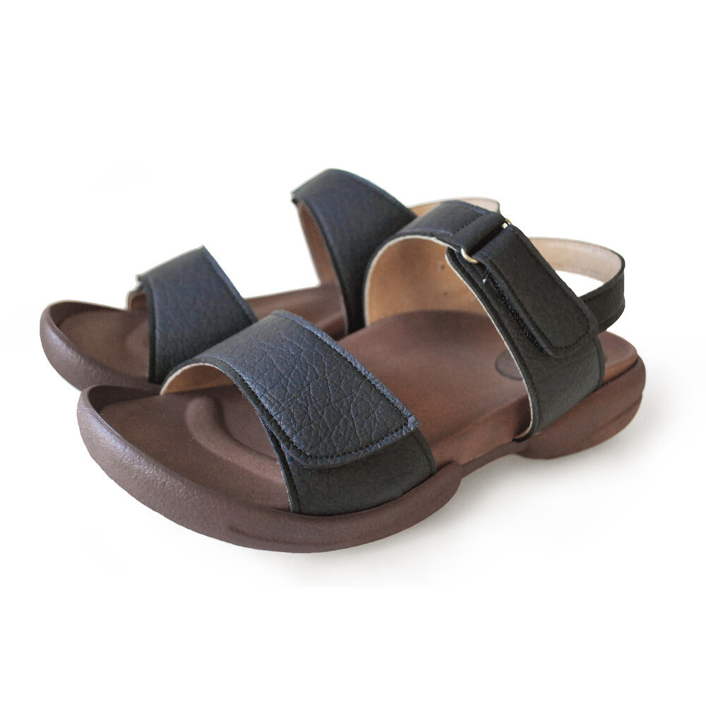 BACKYARD FAMILY「Re:getA リゲッタ サンダル 通販 ストラップサンダル ストラップ グミサンダル ぺたんこ」|サンダル|ブラック1