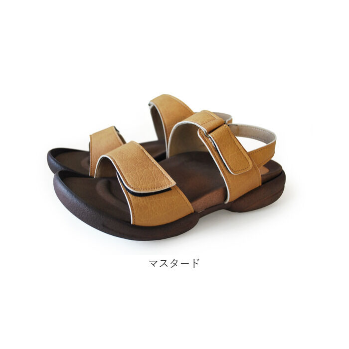 BACKYARD FAMILY「Re:getA リゲッタ サンダル 通販 ストラップサンダル ストラップ グミサンダル ぺたんこ」|サンダル|
