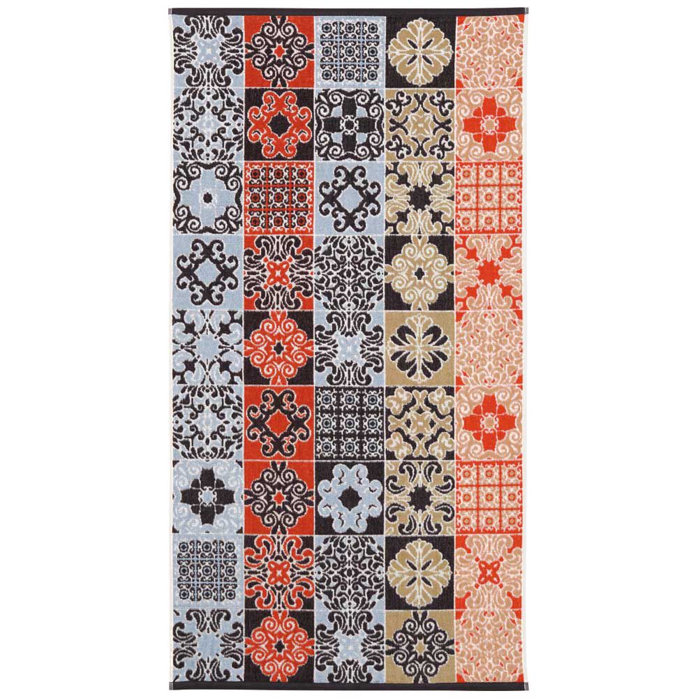 BACKYARD FAMILY「バスタオル ブランド 通販 厚手 CARVALHO カルバーロ おしゃれ カラフル 綿100%」|タオル|オレンジ2