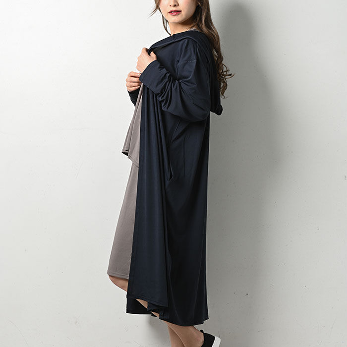 BACKYARD FAMILY「ラッシュガード レディース 長袖 通販 着るブランケット ブランケット フード付き  海 プール」|スポーツ|