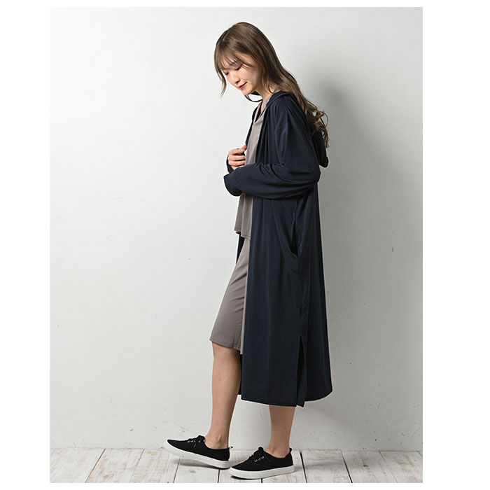 BACKYARD FAMILY「ラッシュガード レディース 長袖 通販 着るブランケット ブランケット フード付き  海 プール」|スポーツ|