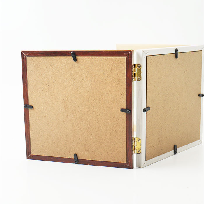 BACKYARD FAMILY「フォトフレーム L判 3枚 通販 万丈 ウッディトリオ フォト フレーム フォトスタンド 写真立て」|その他|