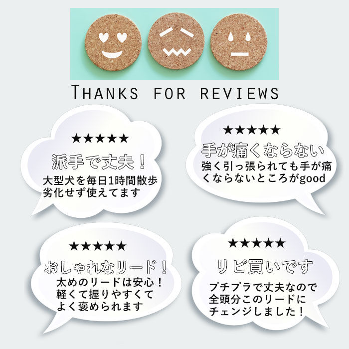 BACKYARD FAMILY「リード 犬 通販 小型犬 中型犬 大型犬 切れない イヌ いぬ 犬用リード 太め 握りやすい 軽量」|その他|