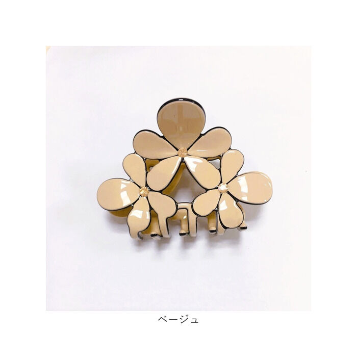 BACKYARD FAMILY「ヘアクリップ 通販 バンスクリップ ヘアアクセサリー クリップ 髪留め 髪飾り お花 花」|その他|