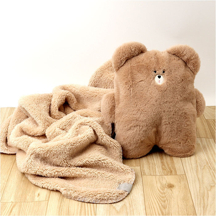 BACKYARD FAMILY「ひざ掛け ブランケット 通販 クッションインブランケット ふわふわブランケット ひざかけ 膝掛け」|ブランケット|