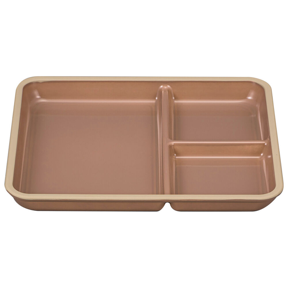 BACKYARD FAMILY「kukka mokki ランチプレート 通販 日本製 国産 ワンプレート 仕切り プレート」|食器・キッチングッズ|ブラウン1