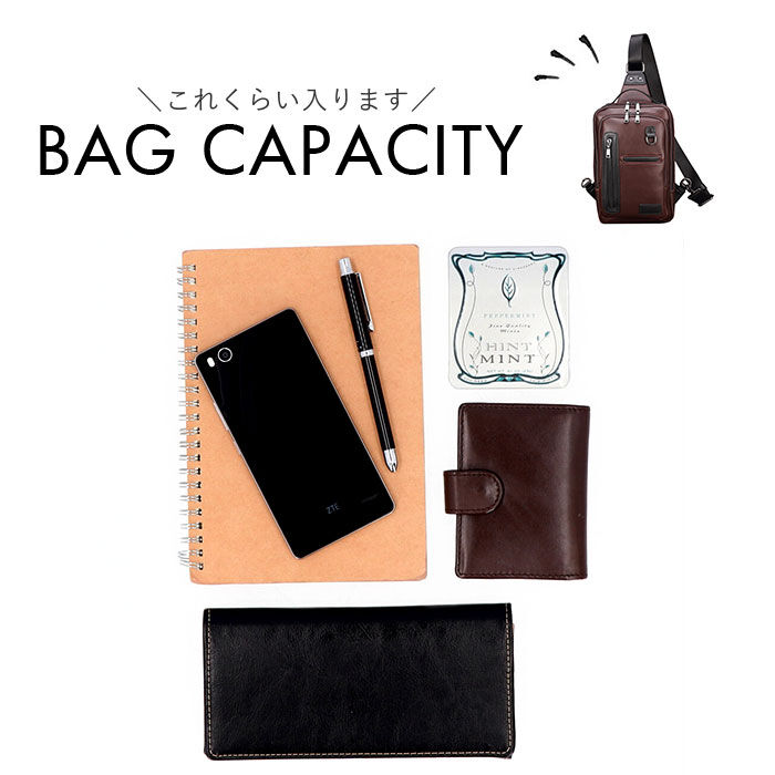 BACKYARD FAMILY「メンズ ボディバッグ 斜め掛け 通販 大容量 ワンショルダーバッグ ボディーバッグ」|その他|