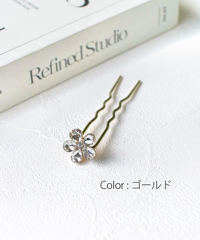 BACKYARD FAMILY「Rora ヘアコーム かんざし 通販 グレース ヘアピン キッズ ヘアアクセサリー 髪どめ 髪留め」|その他|